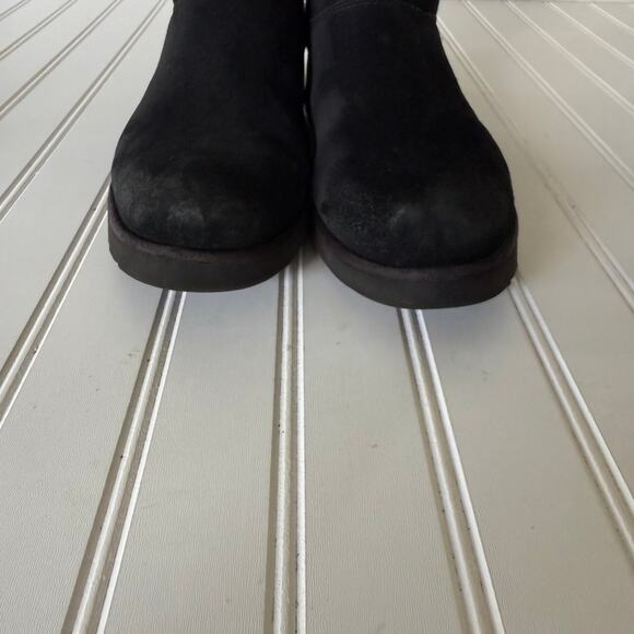 UGG Kristin Black Suede Boots size 9 - Picture 10 of 12